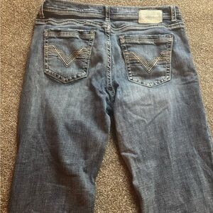 Men’s Sz 34x34 stylish BKE Nolan Blue Denim Jeans casual buckle